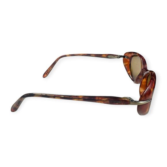 Maui Jim MJ-147-10 Oval Polarized Sunglasses Dark Brown Tortoise Frames Japan main image 7